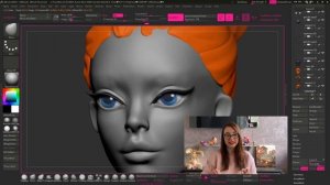 GFG урок#9: делаем глаза в ZBrush