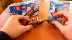 Lego обзор 60032: Arctic Snowmobile