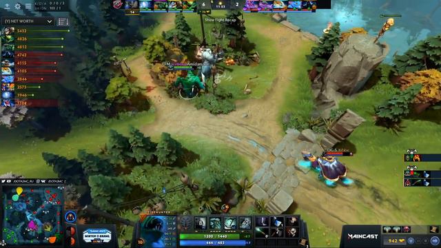 OG Seed vs FlyToMoon (игра 2) BO3 |  Maincast Winter Brawl | Grand final