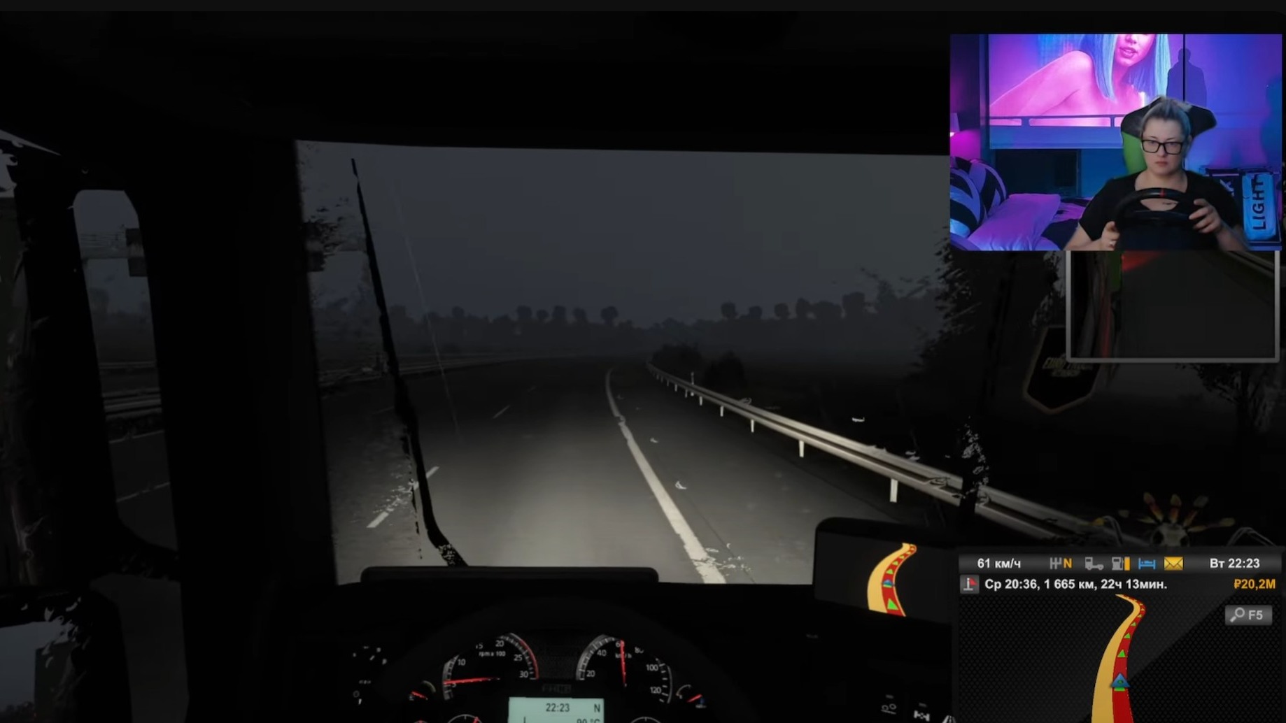 Euro Truck Simulator 2 - Отправляемся на дальняк смотреть онлайн