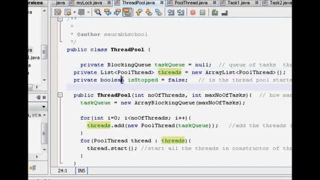 Programming Interview: Thread Pool Implementation in Java