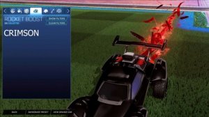 All *NEW* Painted "PHOENIX FIRE" Rocket Pass Boost (GOLD) - Rocket League Showcase Season 7