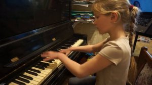 этюд Черни №23