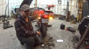 Yamaha XJ 600 fixing fast LED turn signal flashing and all 4 turn signals flashing. most older bike