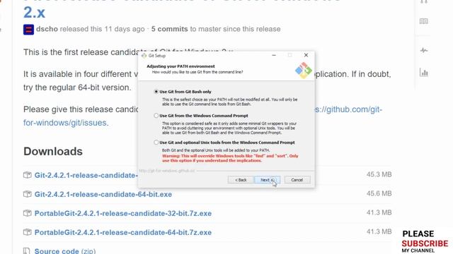 Installing Git for Windows | Git for Windows | Install Git On windows смотреть онлайн