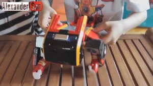 Тоботы Трансформеры Новая Серия ТОБОТ АТЛОН ВУЛКАН пожарная машина РАСПАКОВКА ТОБОТ НА РУССКОМ