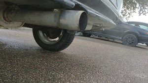 Ваз 2112, выхлоп Стингер, банка Сааб 9000 2.3 турбо, отсечка.