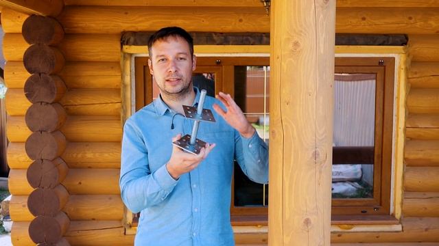 Винтовые домкраты! Использовать обязательно для срубов из бруса и бревна! смотреть онлайн