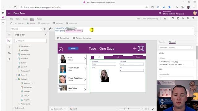 Power Apps Form OnSuccess, OnFailure, and OnReset смотреть онлайн