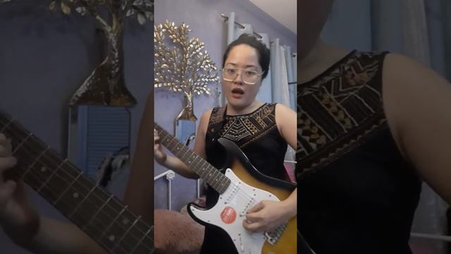 Quick jam! Tripping on my new guitar (Fender Squire HSS Bullet Strat)