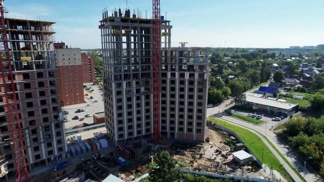 ЖК "Рафинад" в августе 2023 г. Видеоотчет от "Стрижей"
