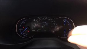 Toyota Rav 4 2020 настройка яркости,где посмотреть км Авто на щитке приборов,как скинуть километраж