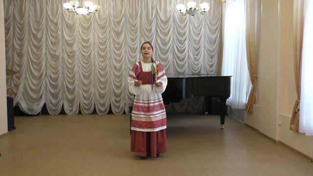 "Трубили мы трубоньку" (Богатовский район, с. Федоровка) Кондырева Алена