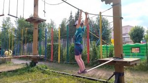 Верëвочный парк в Каменске-Уральском #каменск_уральский