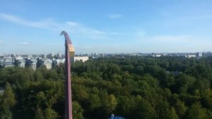 Самый страшный аттракцион на Диво острове.