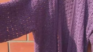 Простой кардиган крючком. Экспресс МК.mp4