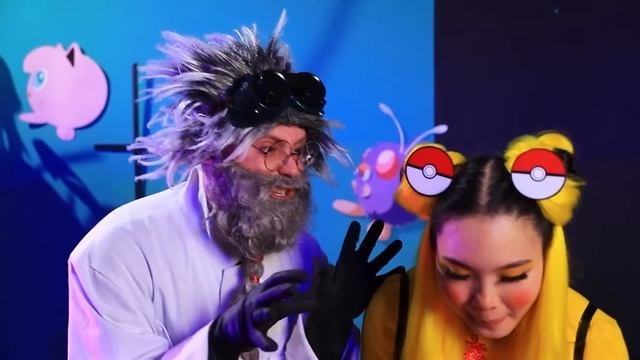 Уэнсдей Аддамс! Экстремальное преображение из Уэнсдей в Пикачу!