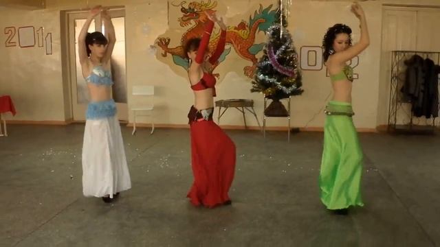 Восточный танец. Новый год. (2011-12-29)