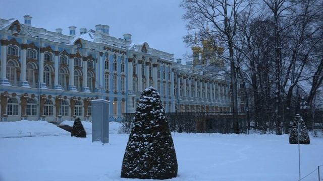 Царское Село зимой