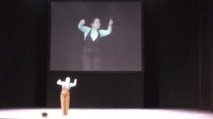 Жестовая песня «Проснись и пой». Исполняет Лобанова Анастасия