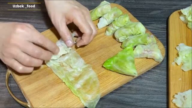 Голубцы с Мясом из Молодой Капусты Пальчики Оближешь. Домашние Голубцы на Сковороде.