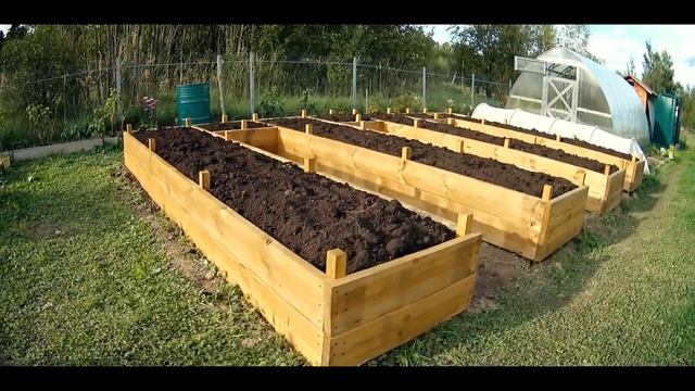 НОВЫЕ ВЫСОКИЕ ГРЯДКИ на ДАЧНОМ УЧАСТКЕ. КАК СДЕЛАТЬ: Грядки 2.0.