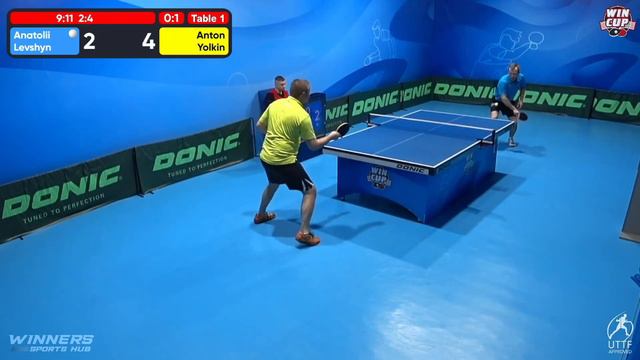 01:00 Anatolii Levshyn 0-3 Anton Yolkin West 7 WIN CUP 05.02.2023 | TABLE TENNIS WINCUP