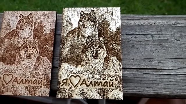 лазерная гравировка разных пород дерева laser engraving смотреть онлайн