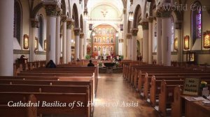 ROAD TRIP to NEW MEXICO! Cathedral Basilica of St  Francis of Assisi アメリカ旅行ニューメキシコ州　アッシジの聖フランシスコ大聖堂