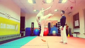 Не повторять!:)Трюки каратэ/karate tricks. Часть 2. KARATE CLUB "SKIF"