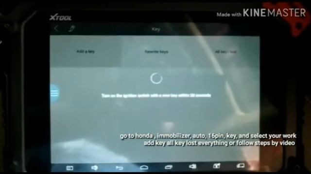How to use Xtool X100 PAD2 FOR Honda CRV Remote Key Programming-Xtool.co.uk смотреть онлайн