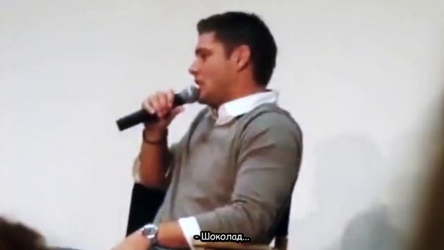 Дженсен Эклз о любимых тортах и пирогах (русс саб) смотреть онлайн