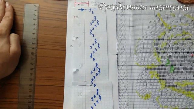 ИТОГОВЫЙ ВИД. ХИТРОСТИ ДЛЯ удобства ПОДБОРА РАМКИ. Видео для начинающих. #вышивкакрестом.