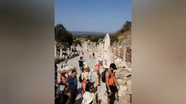Экскурсия Античный город ?Эфес часть 3. Турция 2020. Эгейский регион?️ смотреть онлайн