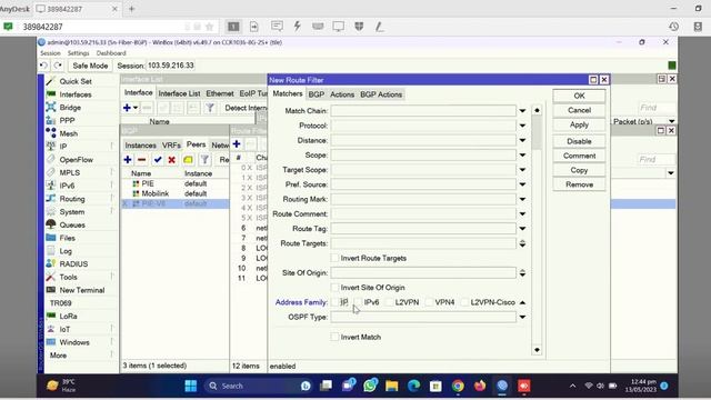 How To Configure IPv6 BGP into Mikrotik Router смотреть онлайн