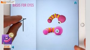 Hey Clay Scorpio - a silly toy bug from Hey Clay Aliens - game demo for kids