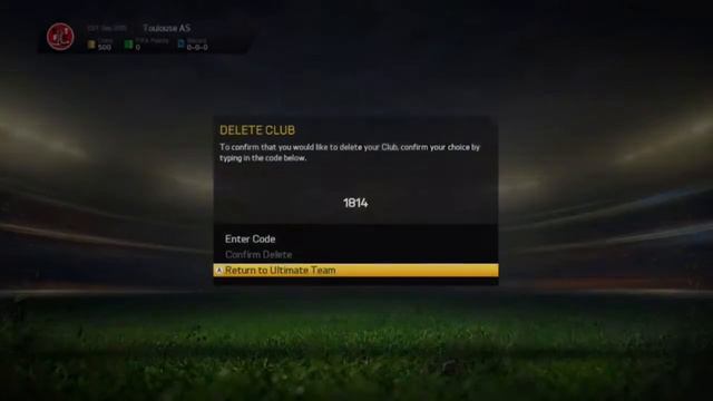 FIFA 15 DELETE ULTIMATE TEAM смотреть онлайн
