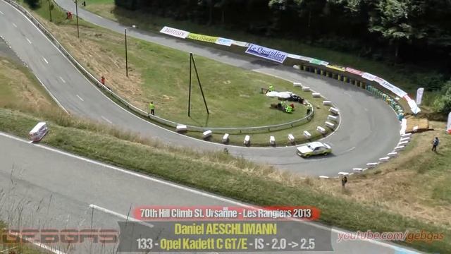 Opel Kadett C GTE - Daniel AESCHLIMANN - HILL CLIMB - 2013 - St. Ursanne-les Rangiers
