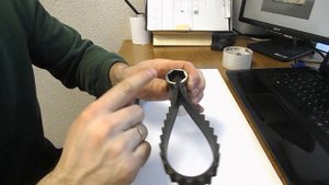 Съемник масляного фильтра автомобиля своими руками