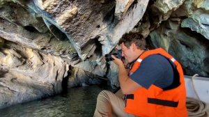 EXPLORING MARBLE CAVES in Patagonia | Van Life Chile