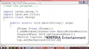 Java Swing: JLayeredPane | Java Swing Example | How to use JLayeredPane