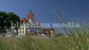 Stock Footage Europe Baltic Sea Resort Town Germany Kühlungsborn Mecklenburg Ostsee Travel Urlaub