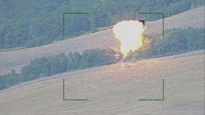 «Искандер» сжёг натовскую РСЗО M270 MLRS в Сумской области