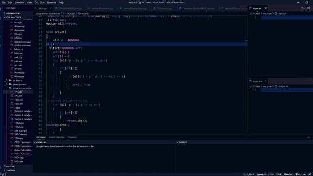 vsCode Setup for Competitive Programming for cpp/c++ in windows 10. Live input output system.