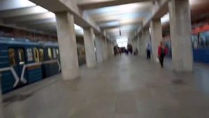 Москва 178 станция метро Царицыно лето день