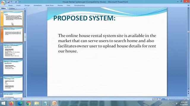 PPT - House Rental System Project  PPT  | Python Django