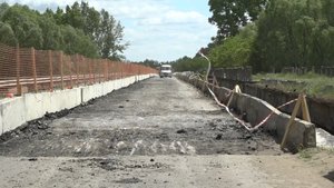Ремонт моста через реку Алатырь