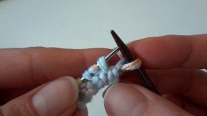 Двойной Итальянский набор петель с дополнительной нитью. Часть 2