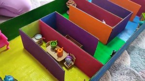 Хомяки в лабиринте Родились хомяки