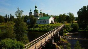 КАРЕЛИЯ - ОЛОНЕЦ с высоты птичьего полета?